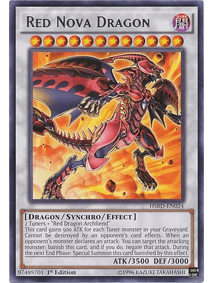 Red Nova Dragon - HSRD-EN024 - Rare 