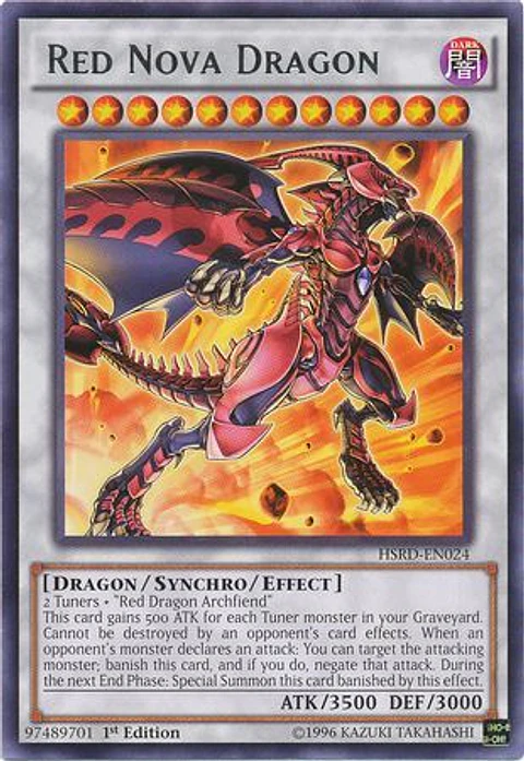 Red Nova Dragon - HSRD-EN024 - Rare 