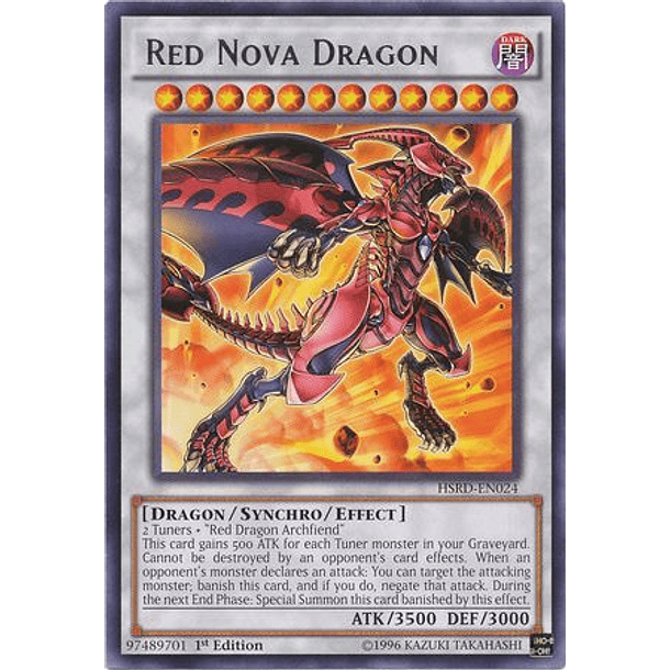 Red Nova Dragon - HSRD-EN024 - Rare 