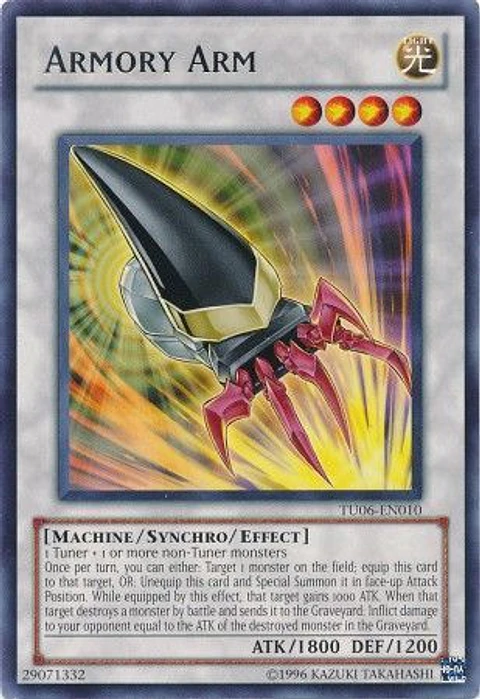 Armory Arm - TU06-EN010 - Rare (jugada)