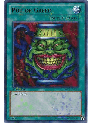 Pot of Greed - BP02-EN129 - Mosaic Rare