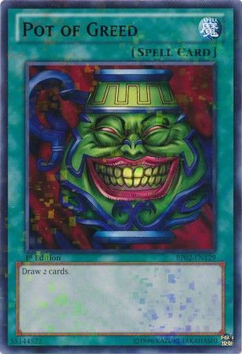 Pot of Greed - BP02-EN129 - Mosaic Rare