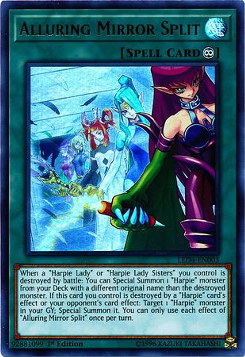 Alluring Mirror Split - LED4-EN003 - Ultra Rare