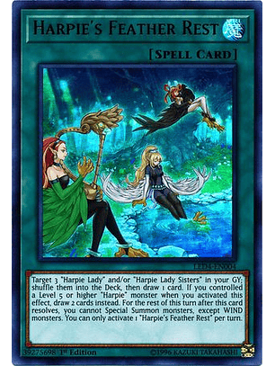 Harpie's Feather Rest - LED4-EN004 - Ultra Rare