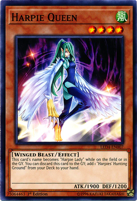 Harpie Queen - LED4-EN007 - Common 