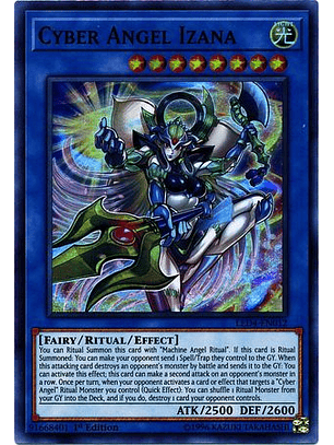 Cyber Angel Izana - LED4-EN012 - Super Rare