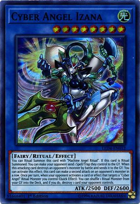 Cyber Angel Izana - LED4-EN012 - Super Rare