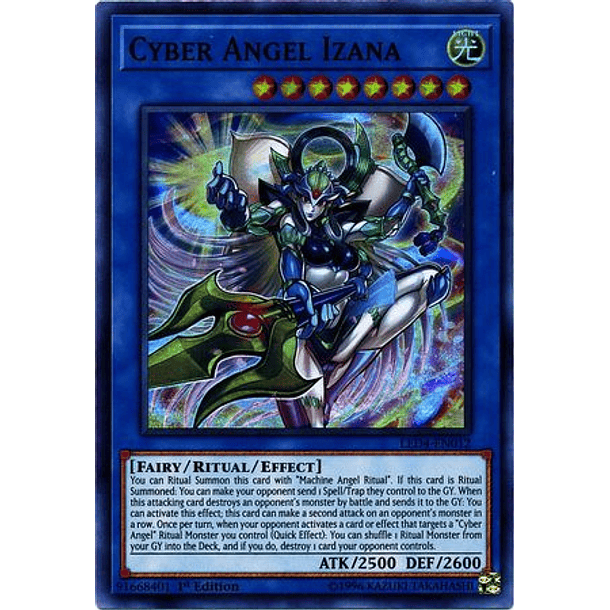 Cyber Angel Izana - LED4-EN012 - Super Rare
