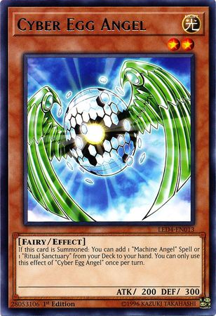 Cyber Egg Angel - LED4-EN013 - Rare 1