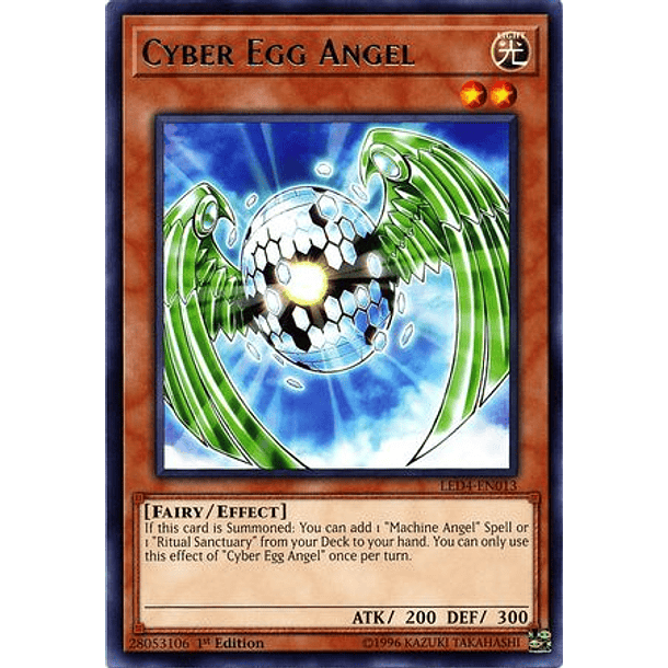 Cyber Egg Angel - LED4-EN013 - Rare