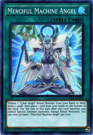 Merciful Machine Angel - LED4-EN014 - Super Rare 1