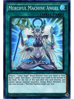 Merciful Machine Angel - LED4-EN014 - Super Rare