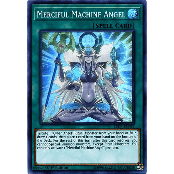 Merciful Machine Angel - LED4-EN014 - Super Rare