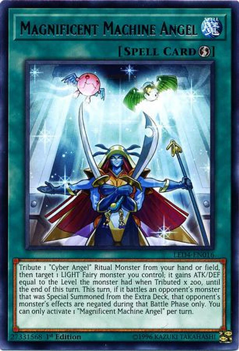 Magnificent Machine Angel - LED4-EN016 - Rare
