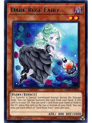 Dark Rose Fairy - LED4-EN024 - Rare