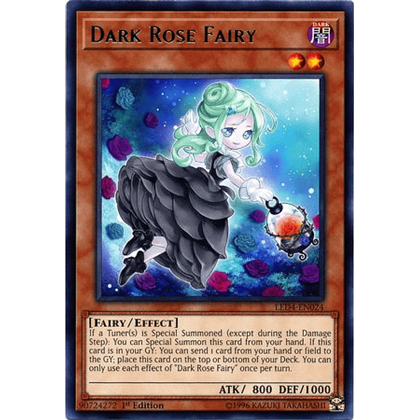 Dark Rose Fairy - LED4-EN024 - Rare