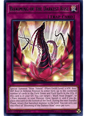 Blooming of the Darkest Rose - LED4-EN027 - Rare