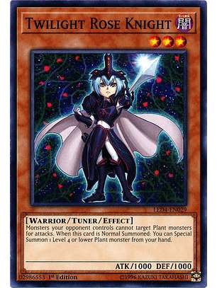 Twilight Rose Knight - LED4-EN029 - Common 