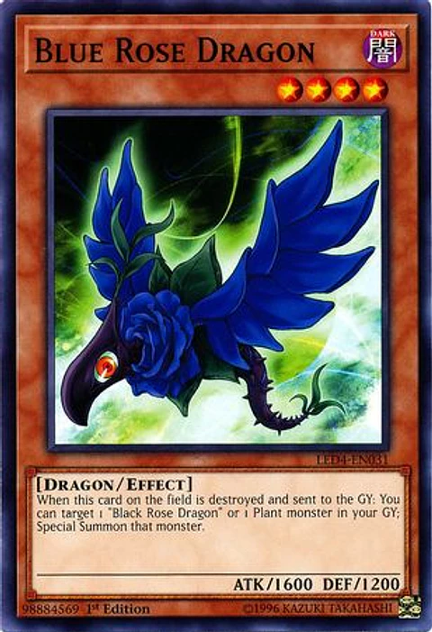Blue Rose Dragon - LED4-EN031 - Common 