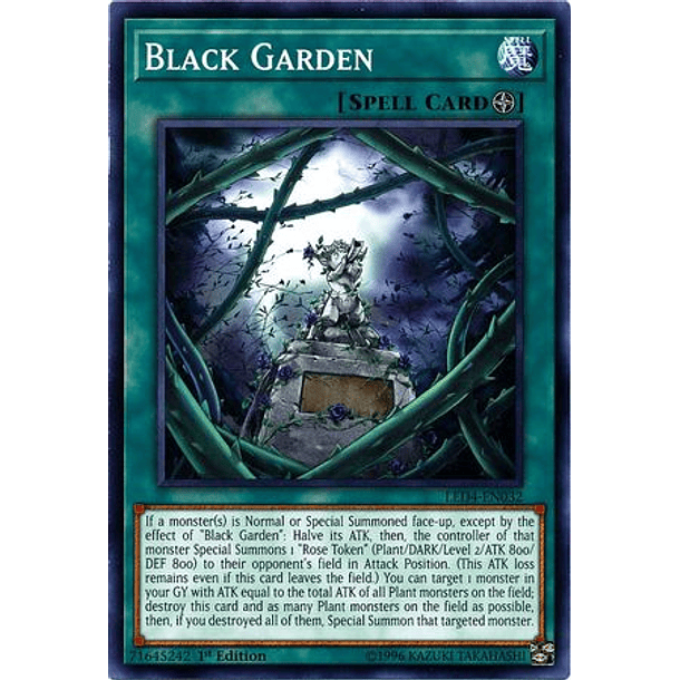 Black Garden - LED4-EN032 - Common 