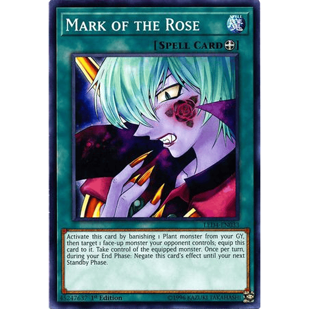 Mark of the Rose - LED4-EN033 - Common