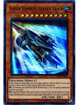 Super Express Bullet Train - LED4-EN035 - Ultra Rare 