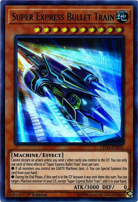 Super Express Bullet Train - LED4-EN035 - Ultra Rare 