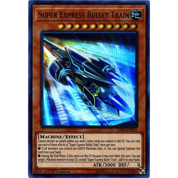 Super Express Bullet Train - LED4-EN035 - Ultra Rare 