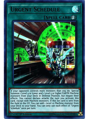 Urgent Schedule - LED4-EN037 - Ultra Rare