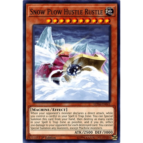 Snow Plow Hustle Rustle - LED4-EN041 - Common