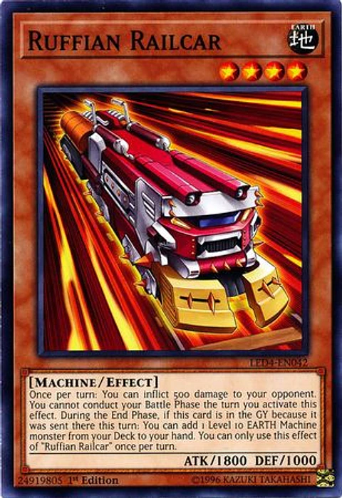 Ruffian Railcar - LED4-EN042 - Common