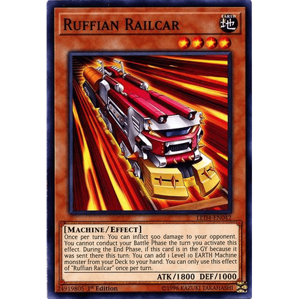 Ruffian Railcar - LED4-EN042 - Common