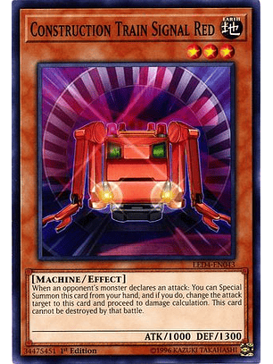 Construction Train Signal Red - LED4-EN043 - Common 