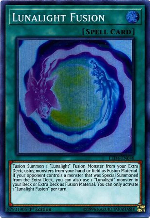 Lunalight Fusion - LED4-EN048 - Super Rare 
