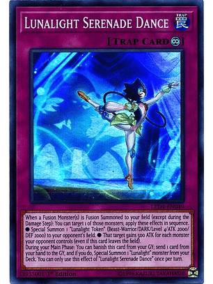 Lunalight Serenade Dance - LED4-EN049 - Super Rare