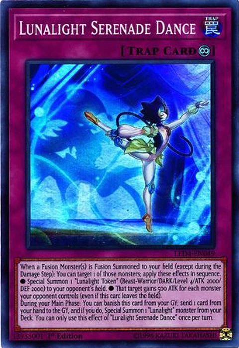 Lunalight Serenade Dance - LED4-EN049 - Super Rare