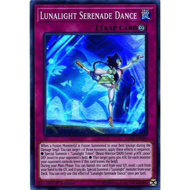 Lunalight Serenade Dance - LED4-EN049 - Super Rare