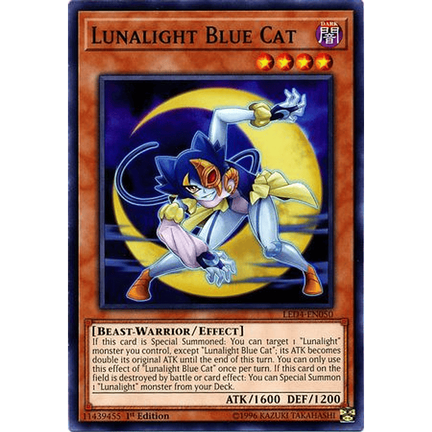 Lunalight Blue Cat - LED4-EN050 - Common