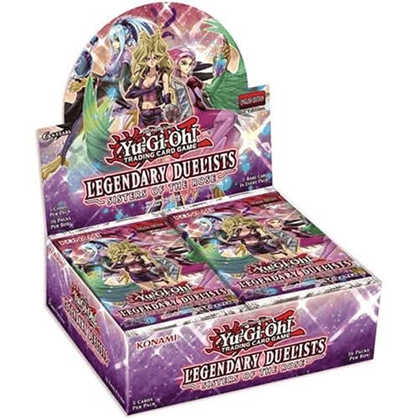 Legendary Duelist: Sisters of the Rose caja con 36