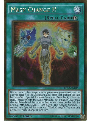 Mask Change II - PGL3-EN086 - Gold Rare