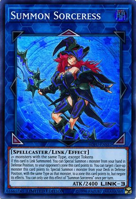 Summon Sorceress - SOFU-ENSE2 - Super Rare 