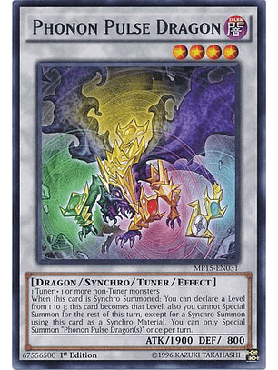 Phonon Pulse Dragon - MP15-EN031 - Rare