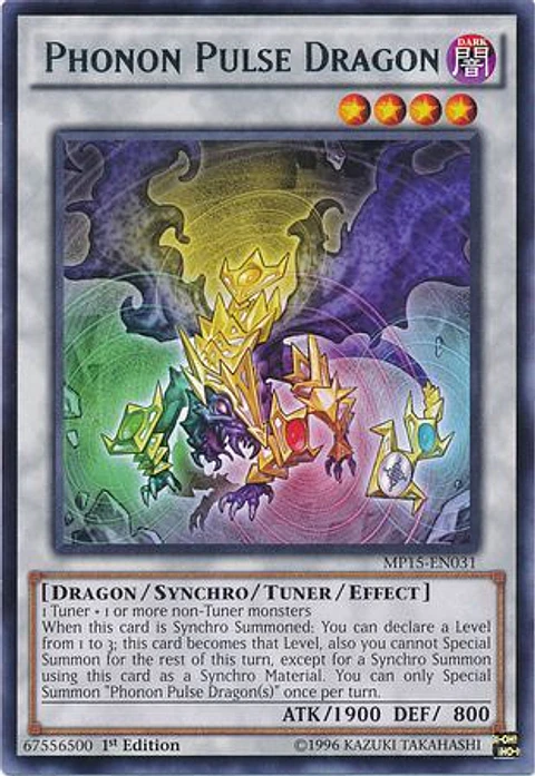 Phonon Pulse Dragon - MP15-EN031 - Rare