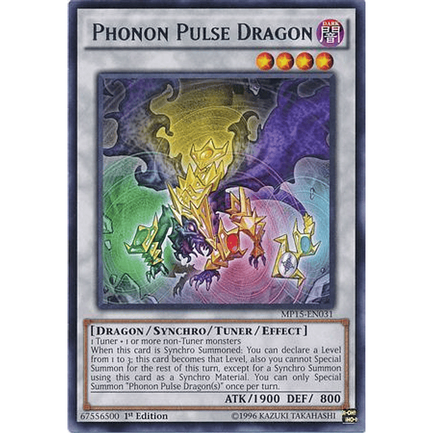 Phonon Pulse Dragon - MP15-EN031 - Rare