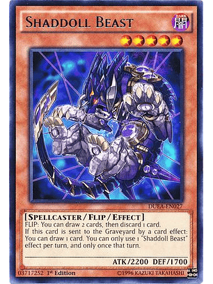 Shaddoll Beast - DUEA-EN027 - Rare