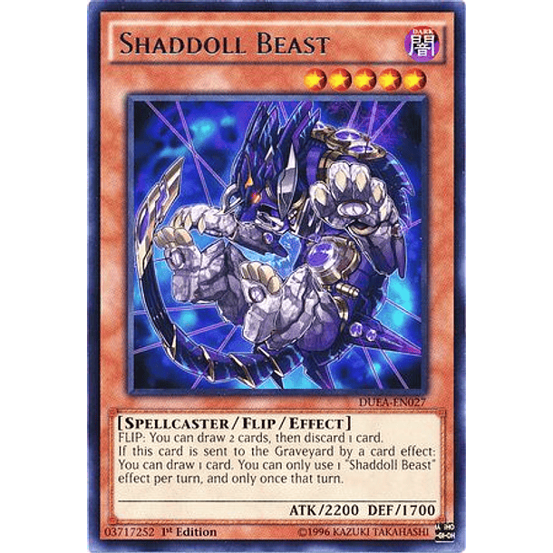 Shaddoll Beast - DUEA-EN027 - Rare