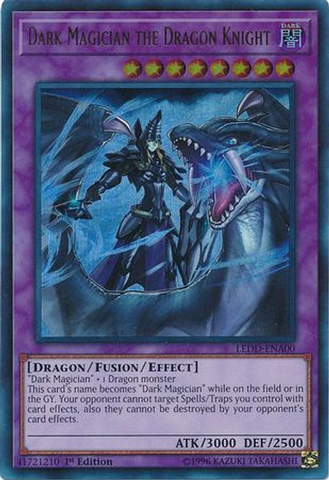 Dark Magician the Dragon Knight - LEDD-ENA00 - Ultra Rare