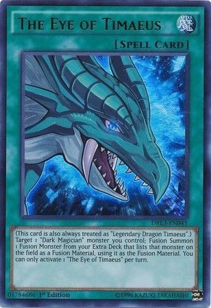 The Eye of Timaeus - DRL3-EN045 - Ultra Rare 1