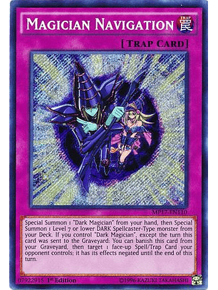Magician Navigation - MP17-EN110 - Secret Rare 