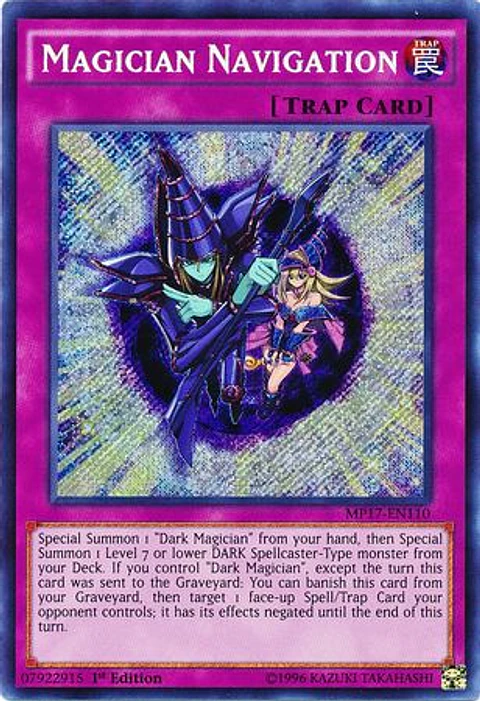 Magician Navigation - MP17-EN110 - Secret Rare 